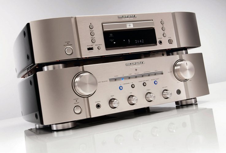 Marantz PM KI Pearl Lite и SA KI Pearl Lite